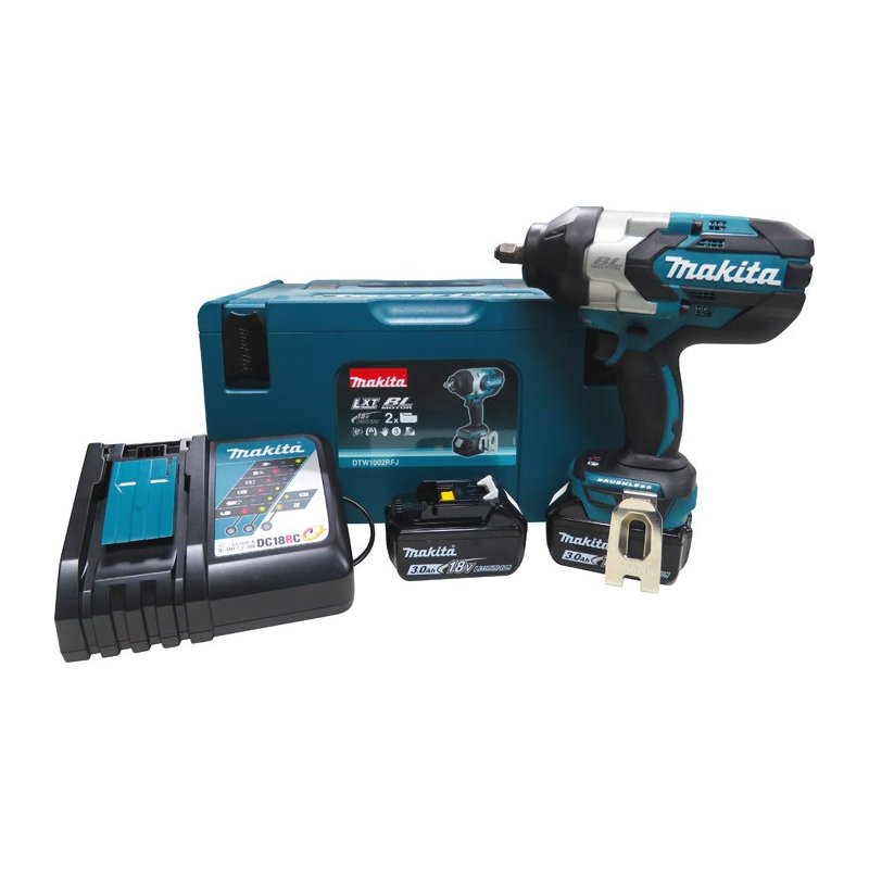 chave de impacto de 12 a bateria 18v dtw1002rfj makita