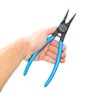 alicate para aneis externos pontas retas incorzull