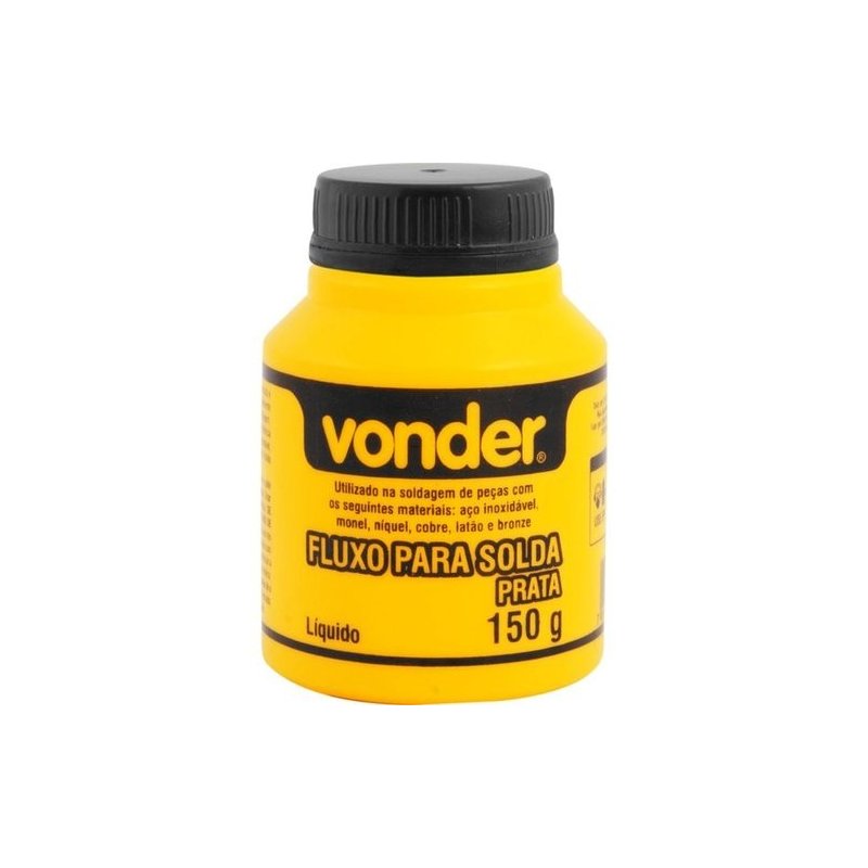Fluxo para solda prata 150g   Vonder   Incorzul