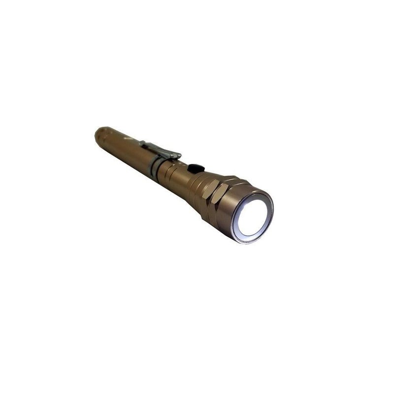 lanterna led aluminio telescopica a bateria disflex incorzul