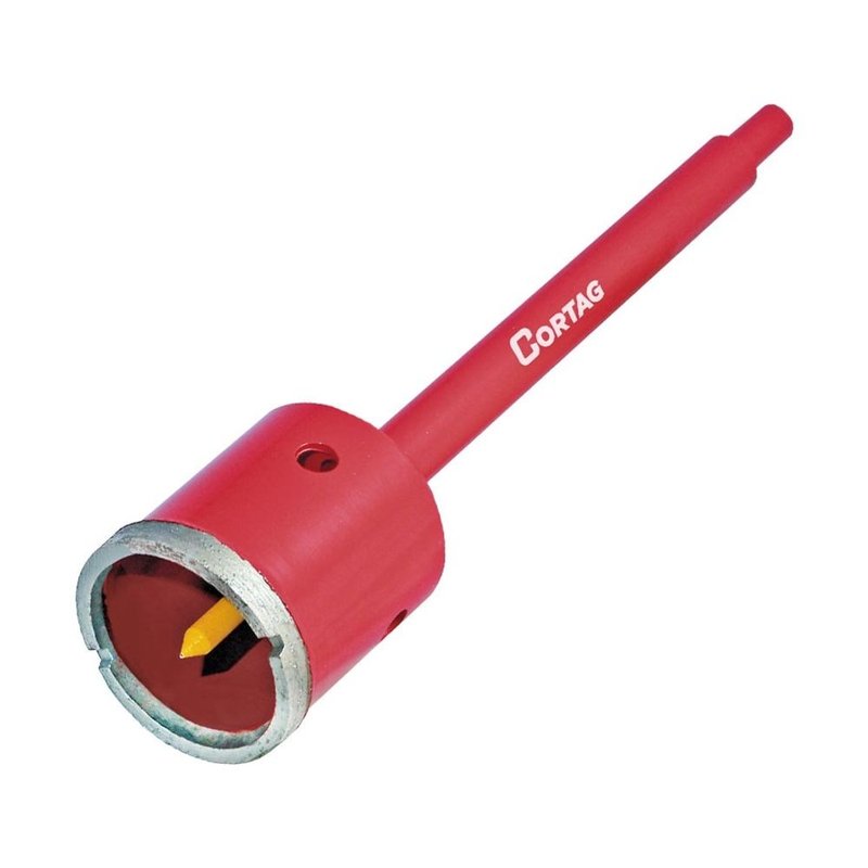 serra copo diamantada 25mm alvenaria cortag