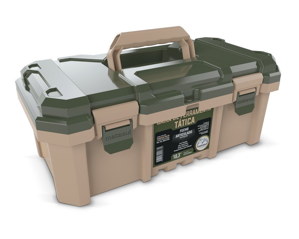 Caixa de Ferramentas Com 3 Gavetas CXA-001 - ORK