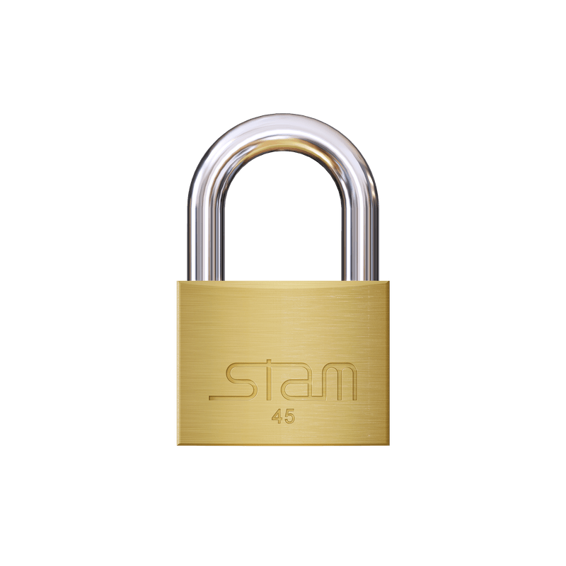 cadeado 45mm latao stam 1