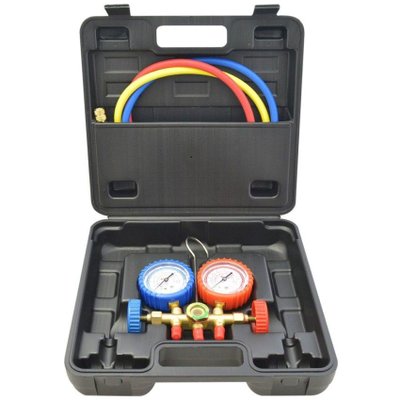 kit manifold r22 r134 r404 com mangueiras 90cm e maleta_7827
