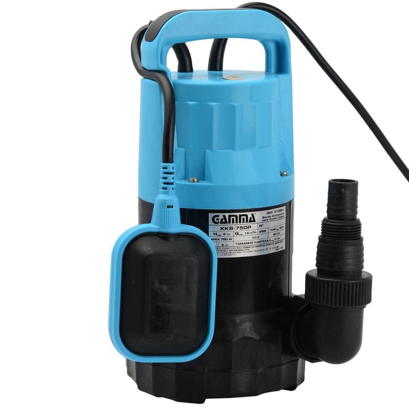 motobomba submersivel 1 hp agua limpa xks 750p gamma 220v_1