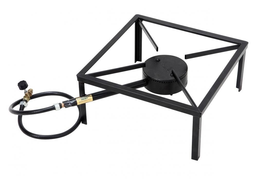 Fogareiro Quadrado 32,5cm Ferro Fundido 304 - Papaleguas