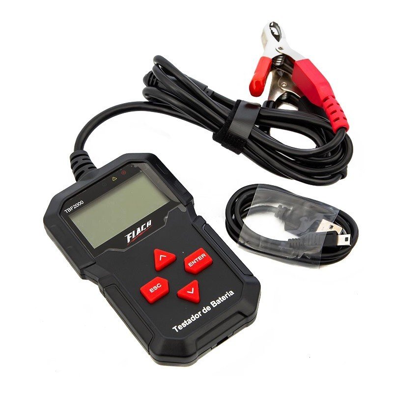 Testador De Bateria Digital 12V TBF-2000 - Flach