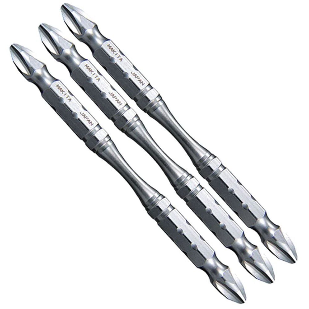 Bits Phillips Ponta Dupla Ph2 De Torção 110mm 3 Peças B-21864 - Makita
