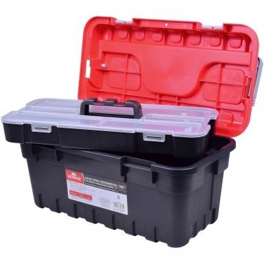 Caixa de Ferramentas 21 Pol. Plástica Com Bandeja Organizadora