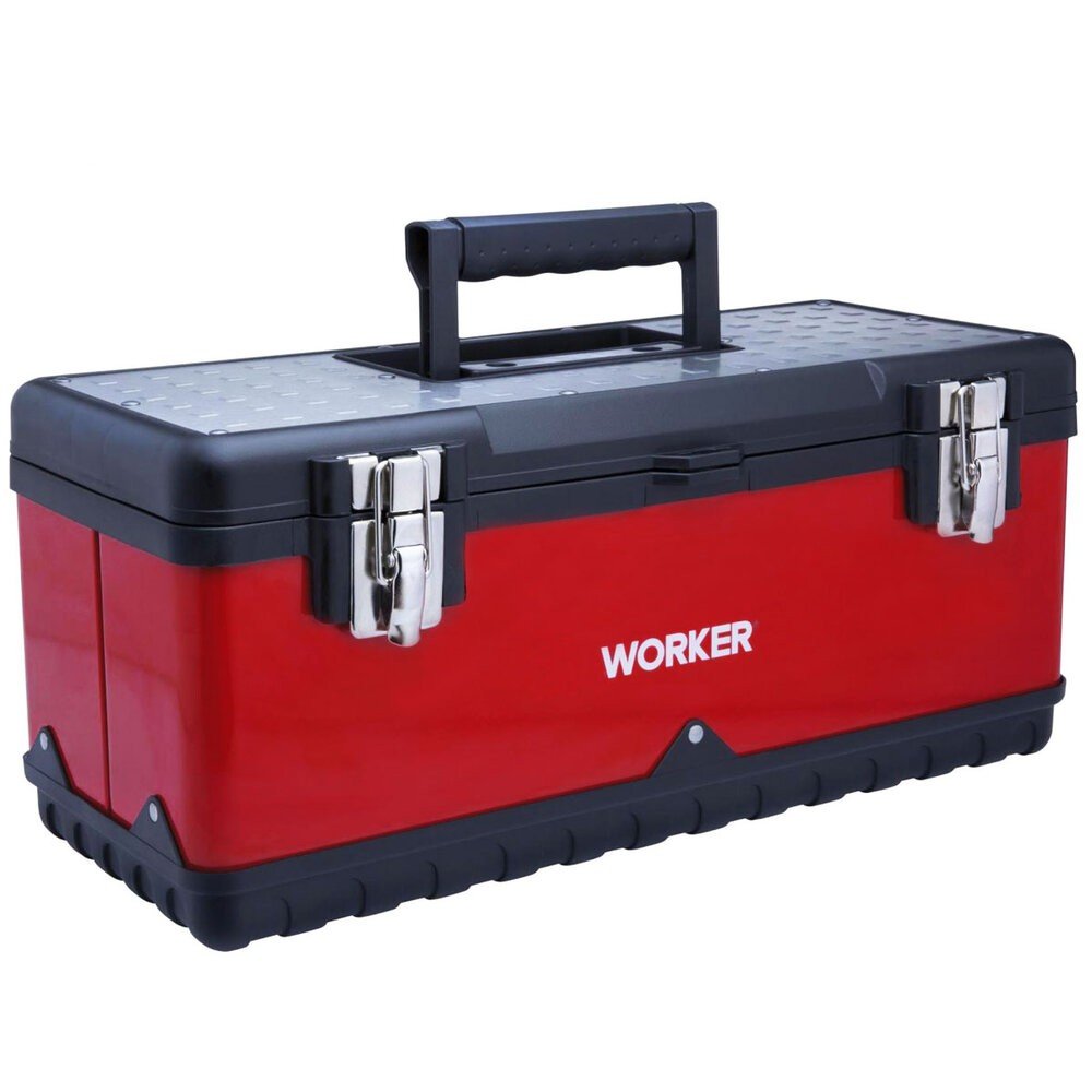 Caixa de Ferramentas Metálica 20 Pol. Com Bandeja 427128 - Worker