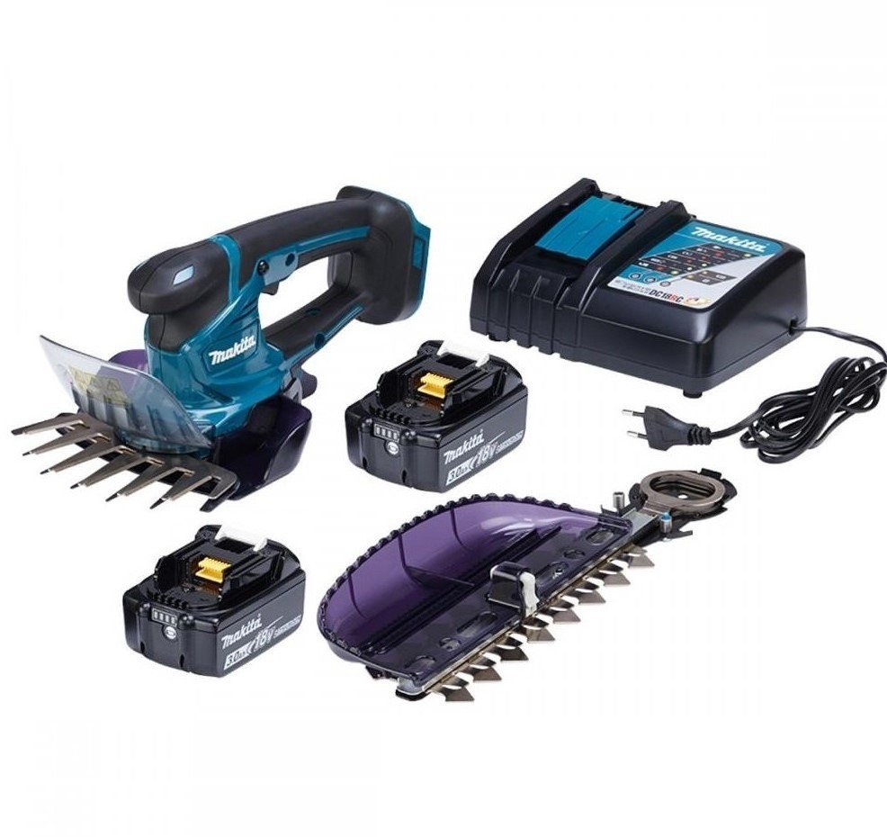Kit Combo Dum604Zx + 2 Baterias 5Ah + Carregador - Makita