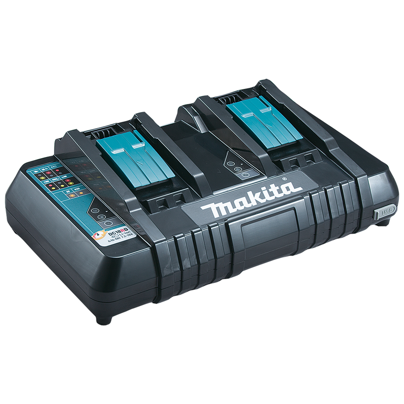 Motosserra à Bateria 18v DUC353 + 4 Baterias de 5,0Ah + DC18RD +