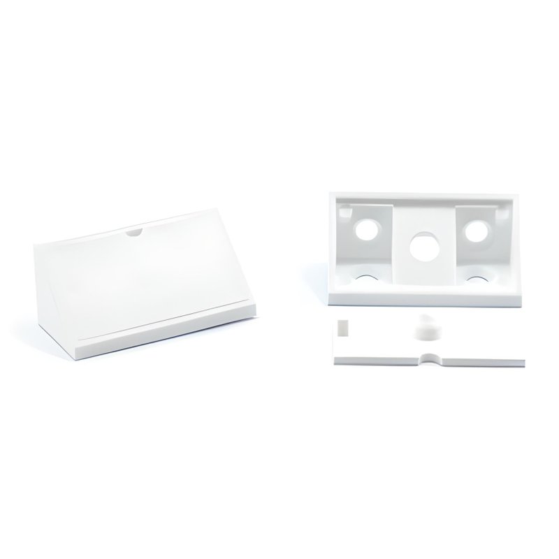 01 conector de montagem duplo branco 1710 toro
