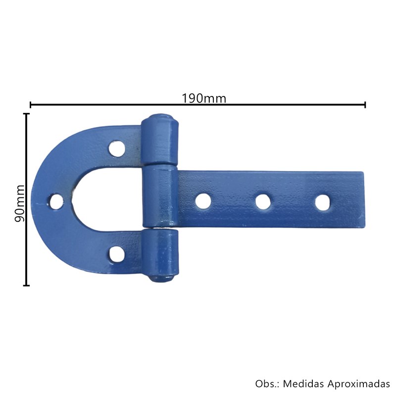 01 dobradica para porteira sao romao nr 1