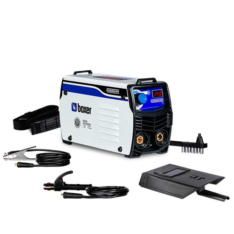 11 maquina de solda inversora 140a touch 145 boxer