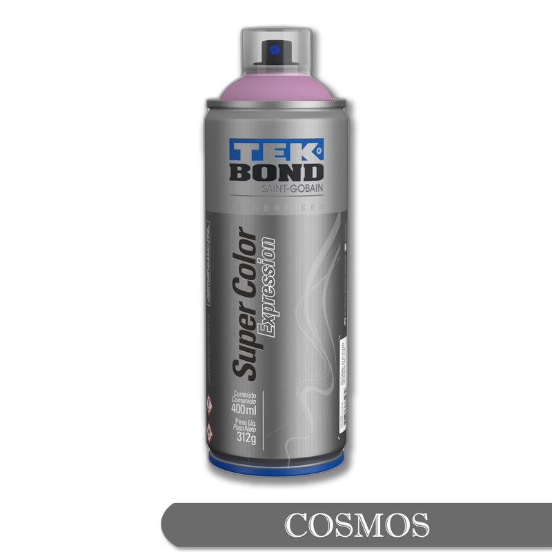01 tinta spray expression cosmos 400ml tekbond