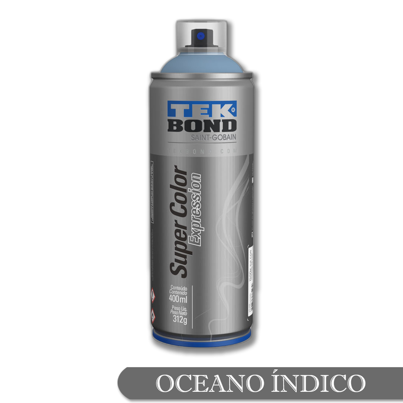 01 tinta spray expression oceano indico 400ml tekbond