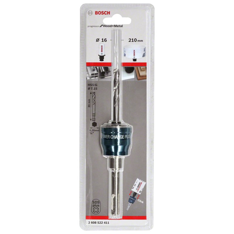 09 adaptador sds plus drill hss bosch