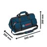 02 bolsa grande para transporte de ferramentas bosch
