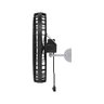 03 ventilador parede 1 metro preto industrial ventisol