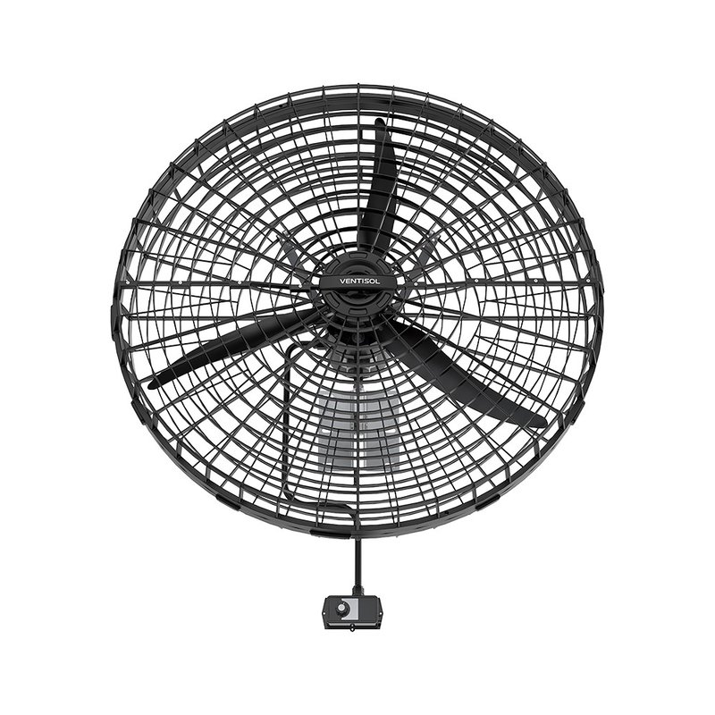 05 ventilador parede 1 metro preto industrial ventisol