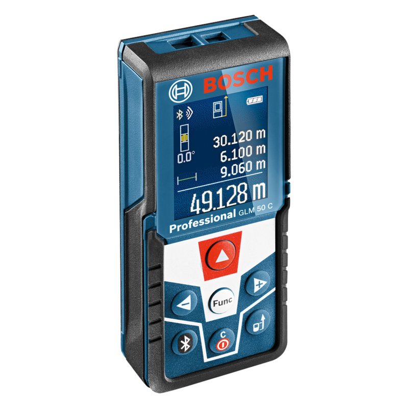 05 trena laser glm 50 c alcance 50m com bluetooth bosch