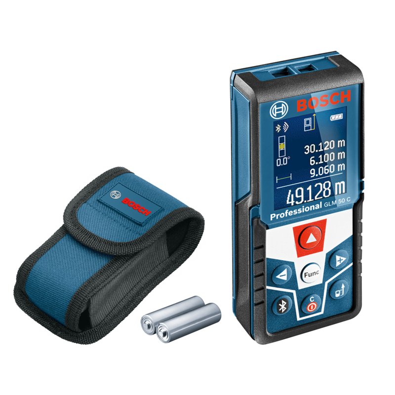 09 trena laser glm 50 c alcance 50m com bluetooth bosch