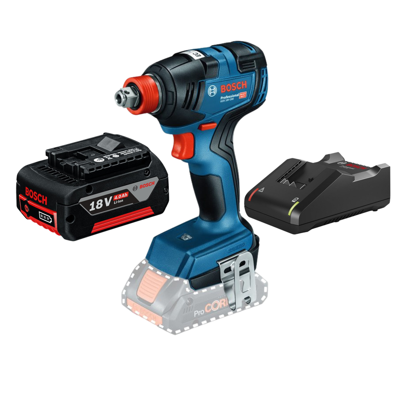 Chave de impacto GDX 18V-200 Brushless 18V Completa - Bosch
